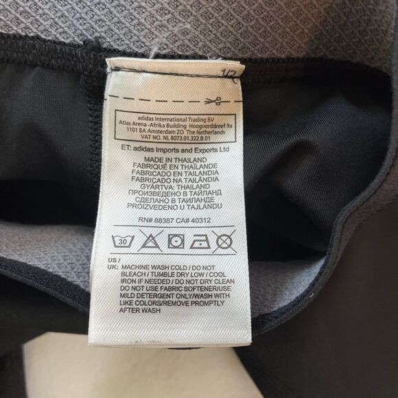 Med Adidas Techfit Climalite Medium Compression Running/Athletic Leggings/Capris - Picture 10 of 11